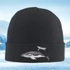 Whales Silhouette Art Design Swimming Men Women Unisex Knitted Hat Beanie Pullover Cap Winter Thermal Warm Christmas Outdoor Cyc