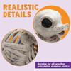 Realistic Skeleton Duck Figurine Spooky Collectible Duck Ornaments Halloween Skeleton Statue Decor Car Decorations Accessories