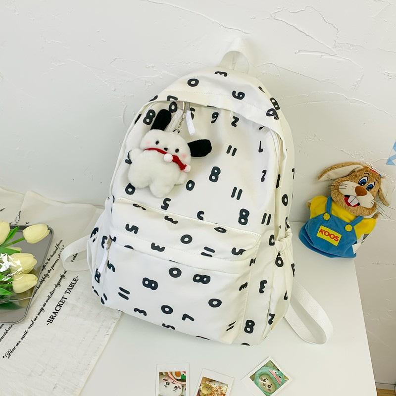 Schoolbag1011 New Korean Niche Backpack Ins Style High Value Student Schoolbag Large Capacity Commuter Leisure Backpack
