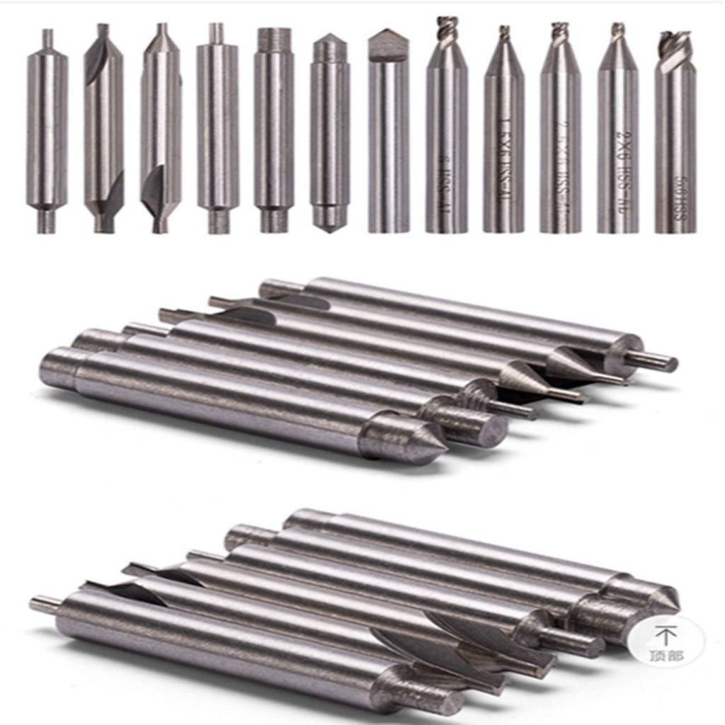 Milling Cutter Drill Bit Set High Hardness Sleeve Vertical Spare Parts Tool