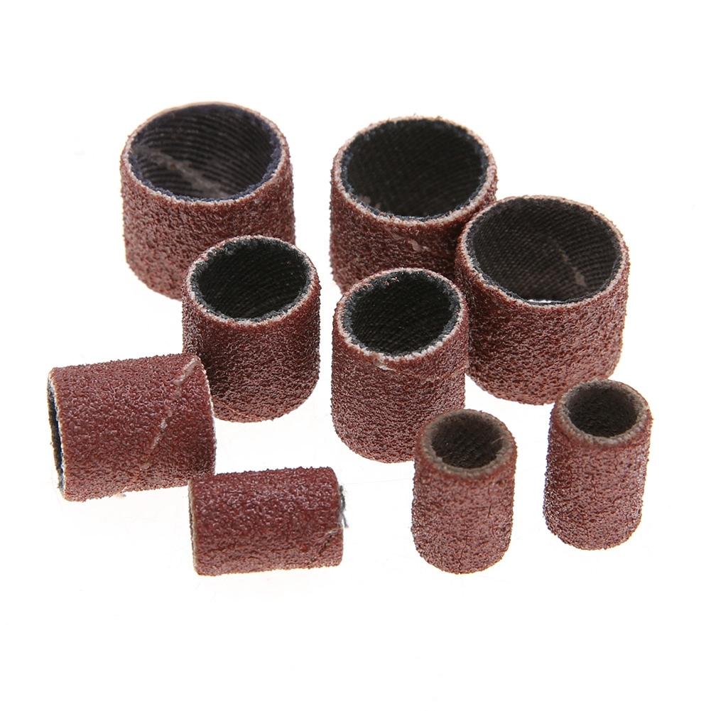 102Pcs Polishing Grinding Sanding Drum Kit Tool with Connecting Rods for Rotary Machine