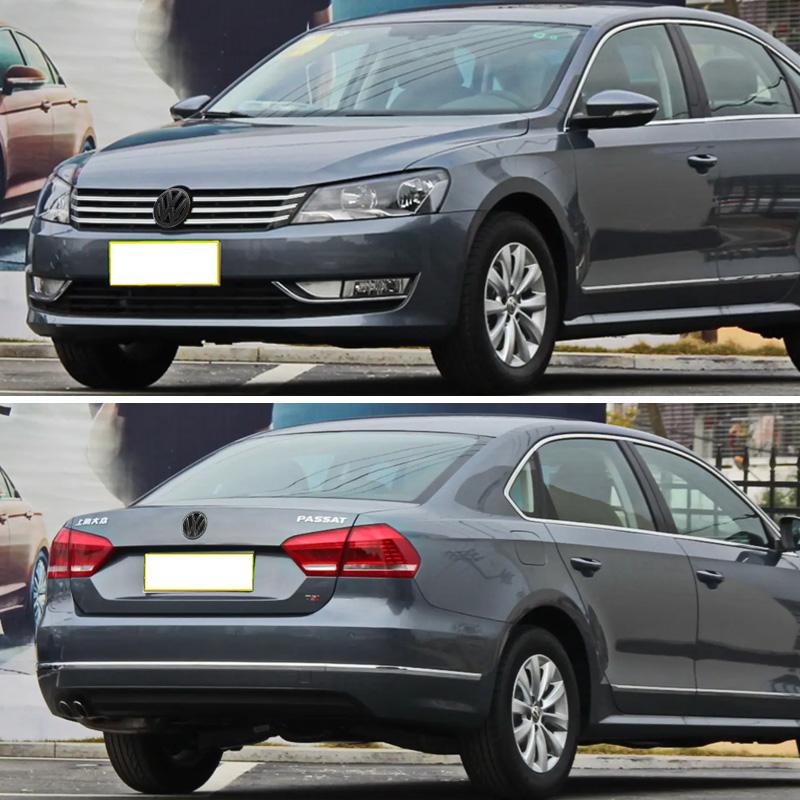 1pcs ABS Car Front Hood Logo Cover Emblem For Volkswagen VW PASSAT B6 B7 2011-2015 Passat B8 16-2018 Rear Trunk Badge Accessory ADFGH1