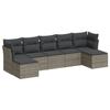 VidaXL Garden Lounge Set with Cushions 7 Pcs, Sofas with Adjustable Feet, Outdoor Furniture Set Patio Terrace, 3249869