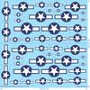 US Light Roundels_1940 - 1950_Europe - 1/24 1/32 1/48 1/72 1/144 - Water Decal - Waterslide, 1/24