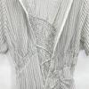 CLANE 25Stainless Steel 18112-5182 MIX RANDOM SHIRRING ONEPIECE Dress 1 whiteUsed