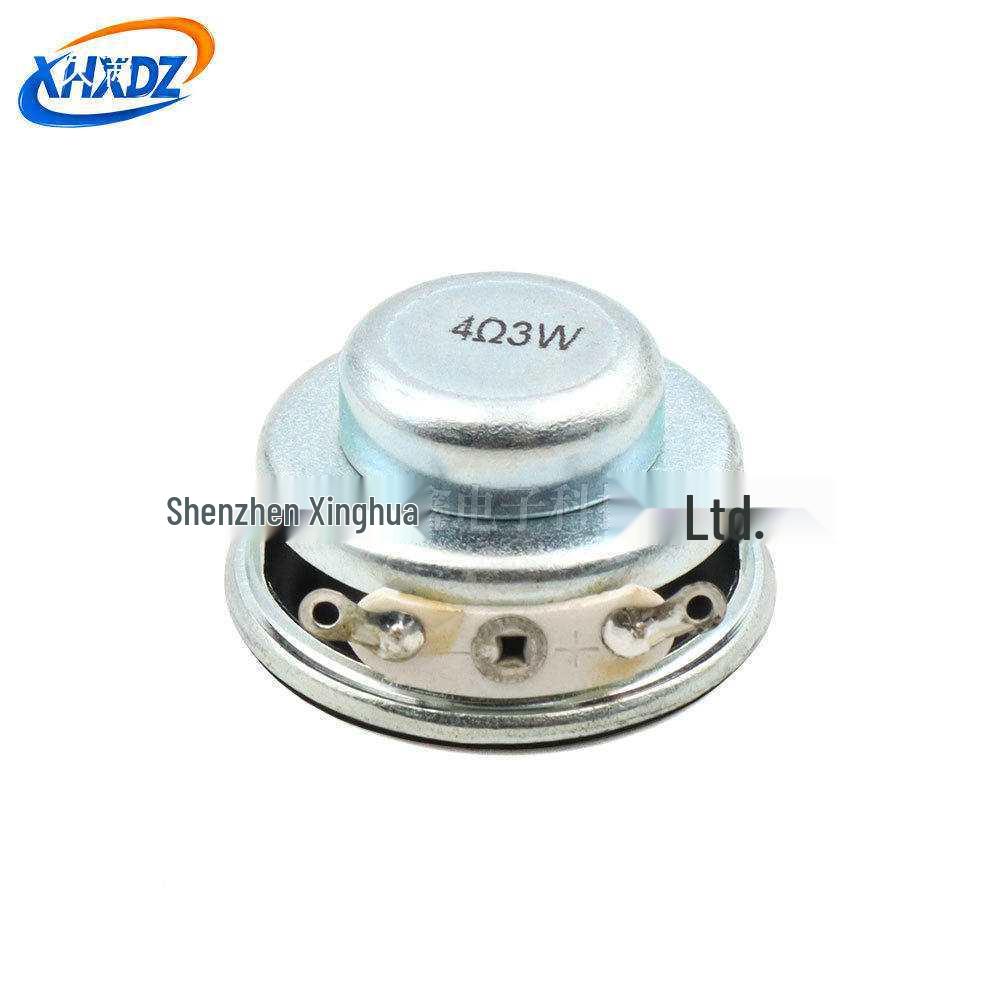 31mm Diameter Full-Frequency Bluetooth Speaker, 4 Ohm, 3 Watt, PU Edge Bass, Compact Round Design