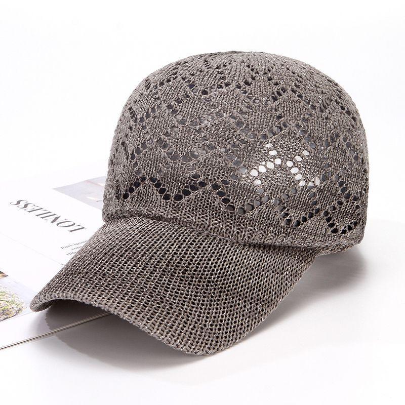 Hat Women's Summer Mesh Breathable Baseball Cap Casual Fashion Cap Outdoor Hollow Sunshade Sun Hat