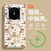 Advanced sense is suitable for Huawei MateX7 mobile phone case magnetic charging x6 love rotating bracket x7 collector's edition lamb