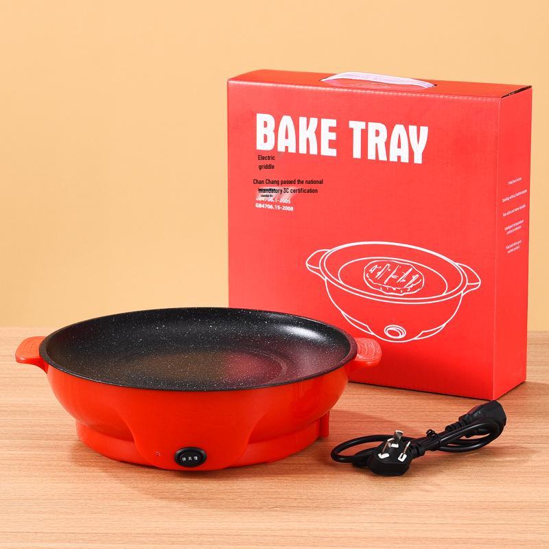 

Юээрдэ Многофункциональный электрический гриль для барбекю и противень для выпечки 22cm