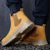 Herren Sicherheitsschuhe Wasserdichte Stiefel Stahlkappe Arbeitsstiefel Unzerstörbare Herrenstiefel Durchtrittsichere Schuhe Übergröße 48