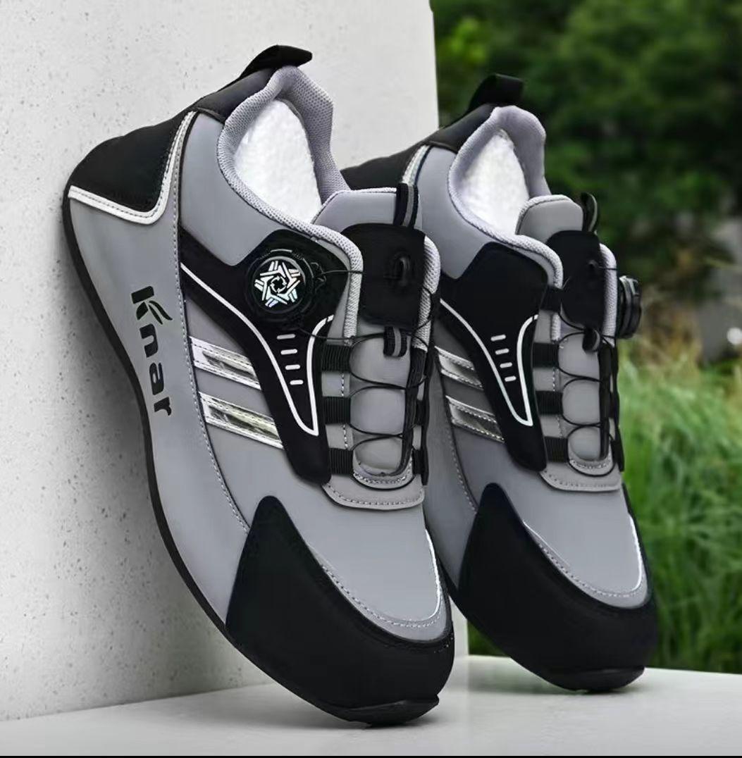

New Swivel Button Tie-Free Shoes Men s Shoes Fashion Versatile Sneakers Touring Shoes Men s Casual Shoes 46