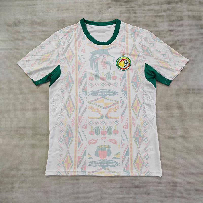 Senegal 2026 Mistrovství světa Domácí Venkovní Dresy – Rychleschnoucí Týmové Sety pro Zápas a Trénink (Fanouškovská verze)