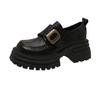 [Yushilai] Platform Thick Heel Mary Jane Single Shoes Women's 2025 Spring New Fashion Casual Versatile One Pedal