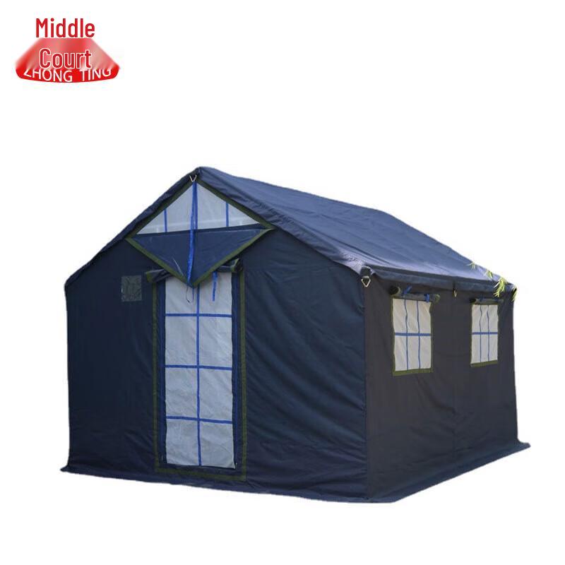 Police Blue Heavy-Duty Outdoor Command Tent