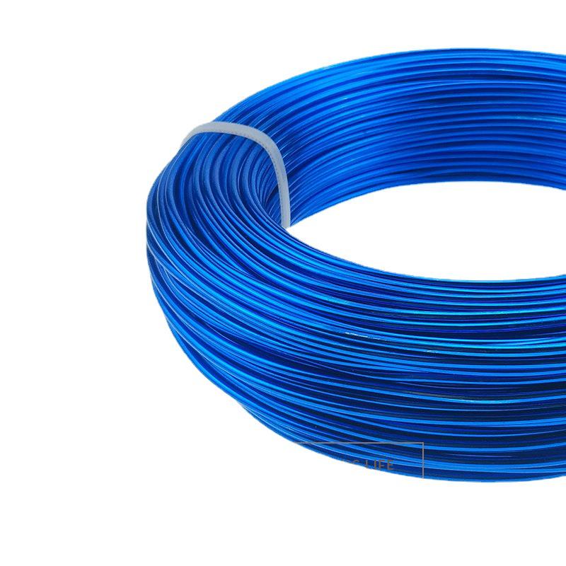 Colored 3.0mm x 5m Anodized Aluminum Wire for Handmade Bicycle Weaving and DIY Modeling