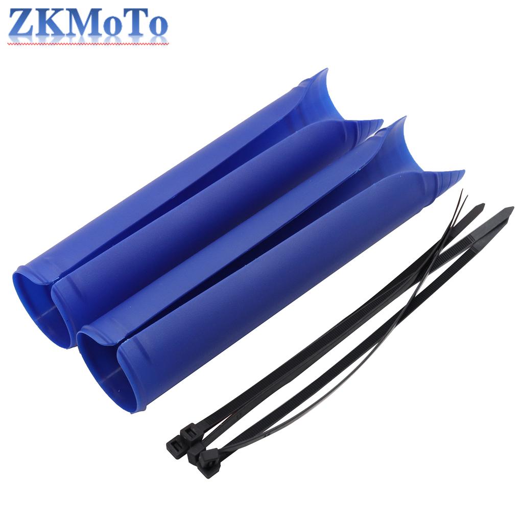 Motorcycle Universal Fork Cover Shock Absorber Guard Protector For KTM Yamaha Kasawaki Suzuki Honda Husqvarna ATV Dirt Bike