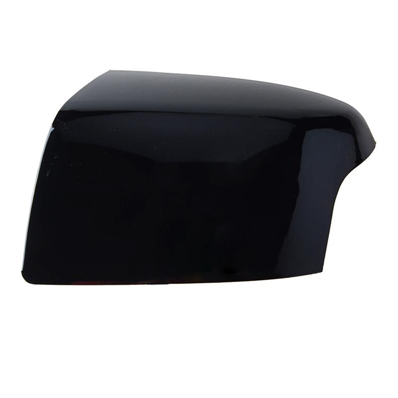 Rhyming Rearview Mirror Cover Wing Side Mirror Caps Glossy Black Fit For Ford Focus MK2 2005 - 2007 Replacement Car Accessories