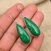 Amazing Malachite Gemstone Handmade 925 Sterling Silver Earring Jewelry