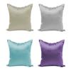 Soft Imitated Silk Pillow Case Satin Material Decorative Pillow Case  for Home Decor