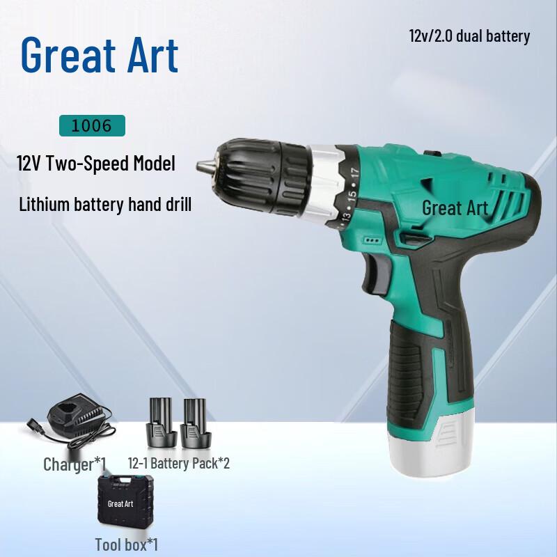 

Dayi Cordless Electric Drill/Screwdriver CN plug (adapter included)