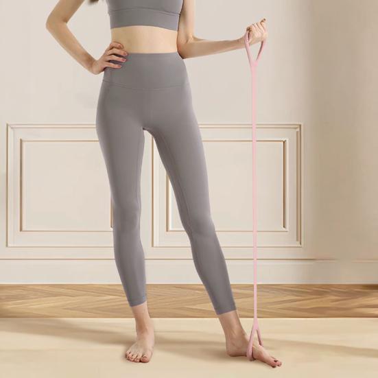 Figure 8 Fitness Resistance Band with Handle Anti-slip Men Women Chest Expander Elastic Strap Arm Back Shoulder Stretch Yoga Tension Rope