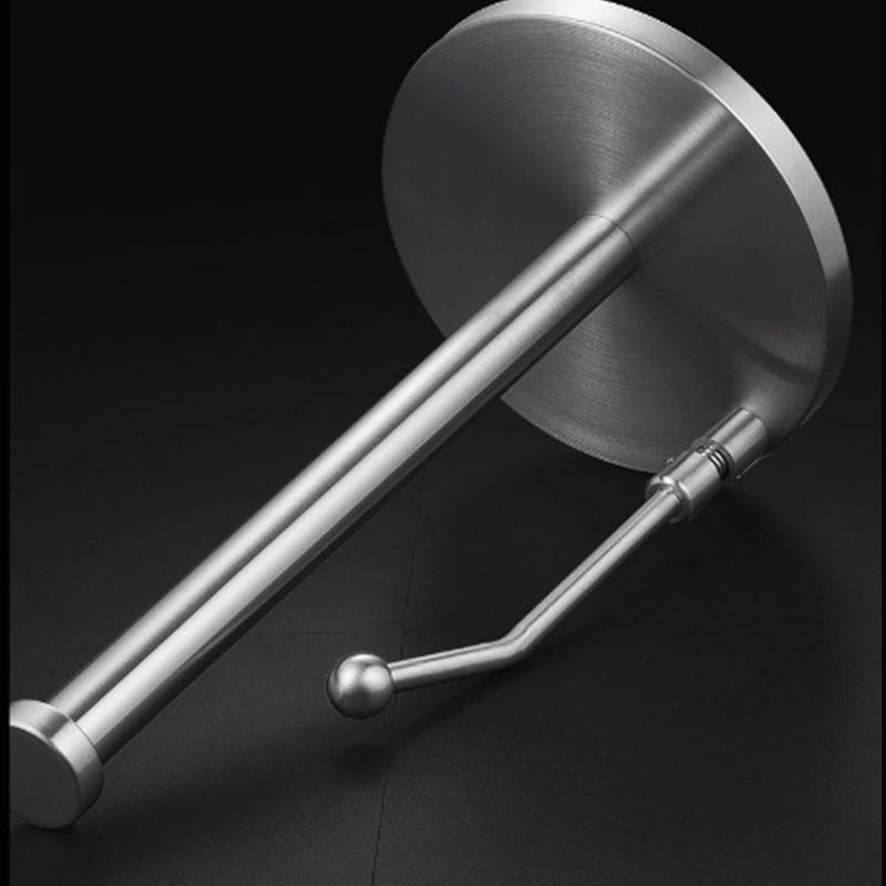 Stainless Steel Vertical Paper Towel Holder for Kitchen, Living Room, or Restaurant