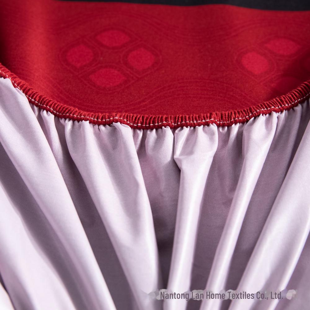 Wasserdichtes Spannbettlaken mit tiefen Taschen und Kissenbezug, einfarbiger Bettbezug - einteilig