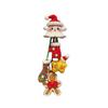Halloween Pendant 3D Soft Plush Ghost Crochet Kit Festive Holiday Pendant Decoration Whimsical Halloween Accessories