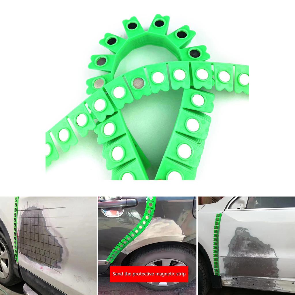 Fixed Range Edge Curve Flexible Magnetic for Car Spray Pain Sanding Polisher Protector Automobile Sheet Metal