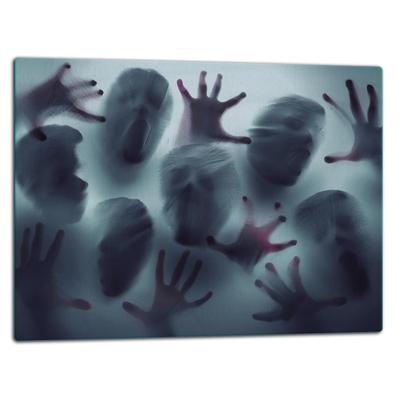 GLASS CUTTING BOARD 52x40 ABSTRACTION