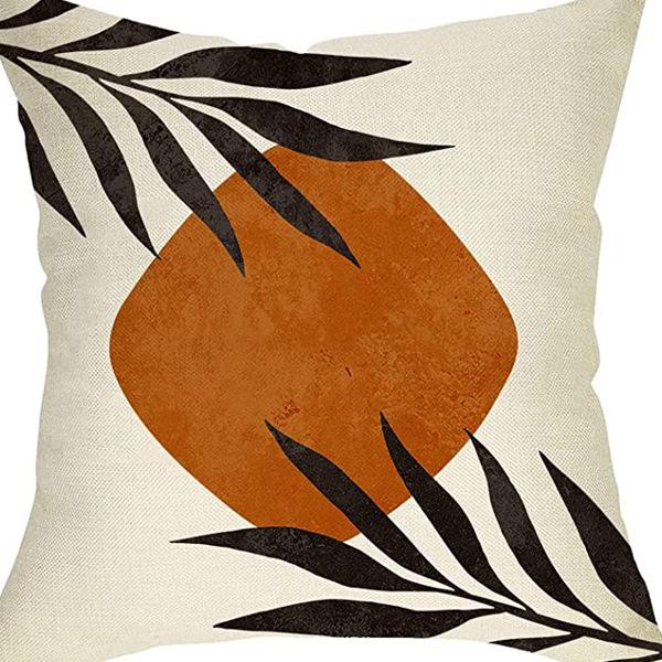 Popular Simple Abstract Geometric Pillow Case Nordic Morandi Home Sofa Car Cushion Cover