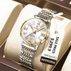 POEDAGAR Casual Wrist Watch For Women Luxury Waterproof Luminous Date Ladies Watch Stainless Steel Quartz Women Watch Gold Reloj