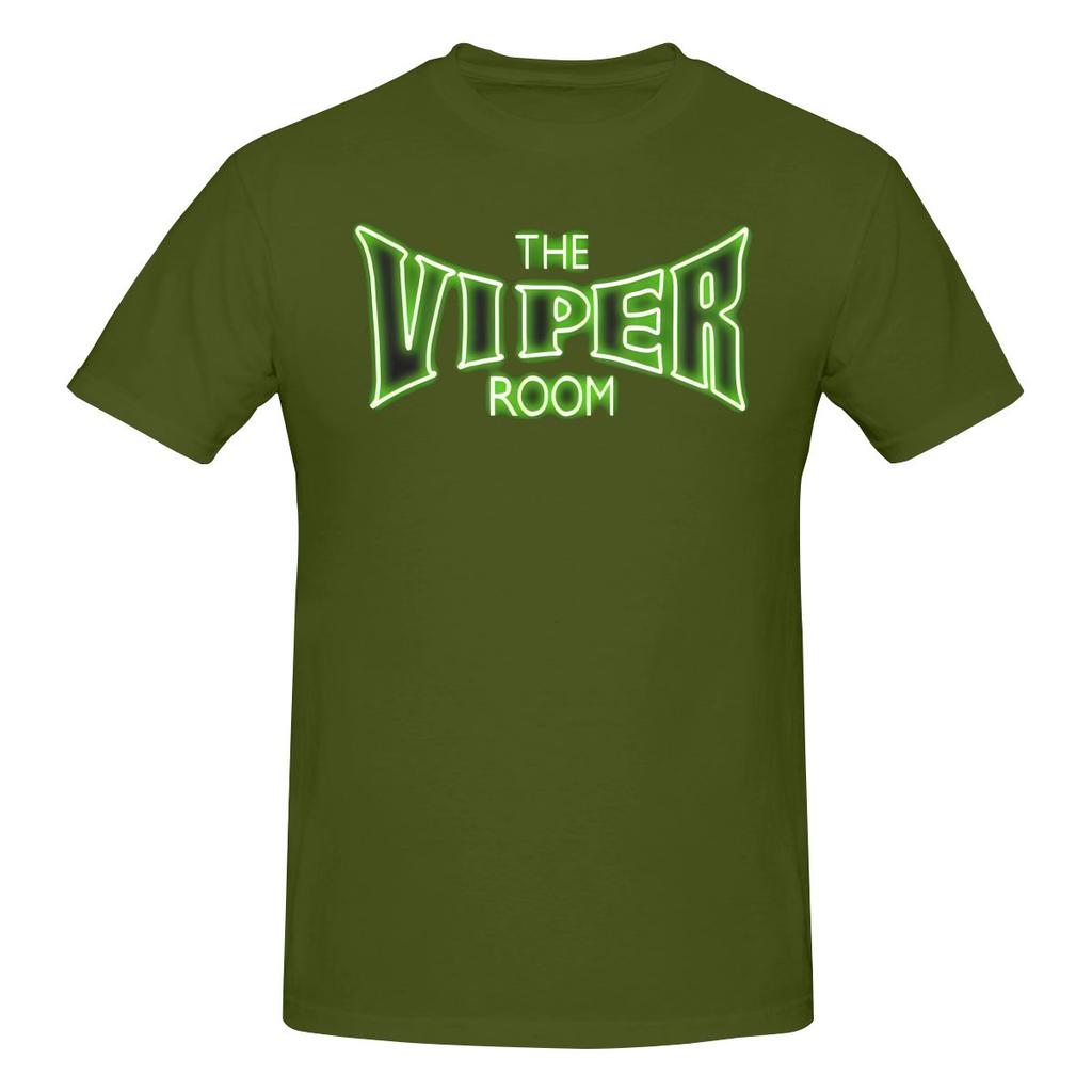 The Viper Room Cowboy Drapey Tshirt Niche Simplicity Solid Colors Basic Tee