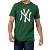 New Era MLB Big Logo Round Neck Short Sleeve T-Shirt Unisex T-Shirts Green 12147606