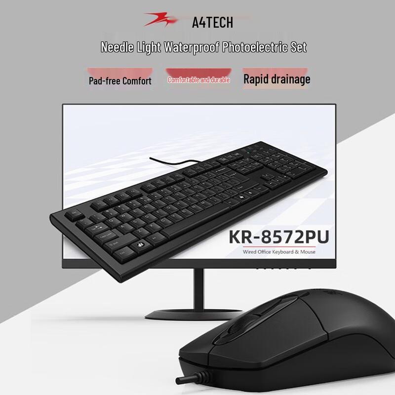 

A4TECH KR-8572NU Wired Keyboard and Mouse Combo