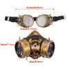 Skull Steampunk Creative Devil Mask Cosplay Masks Carnival Werewolf Halloween Face Headwear
