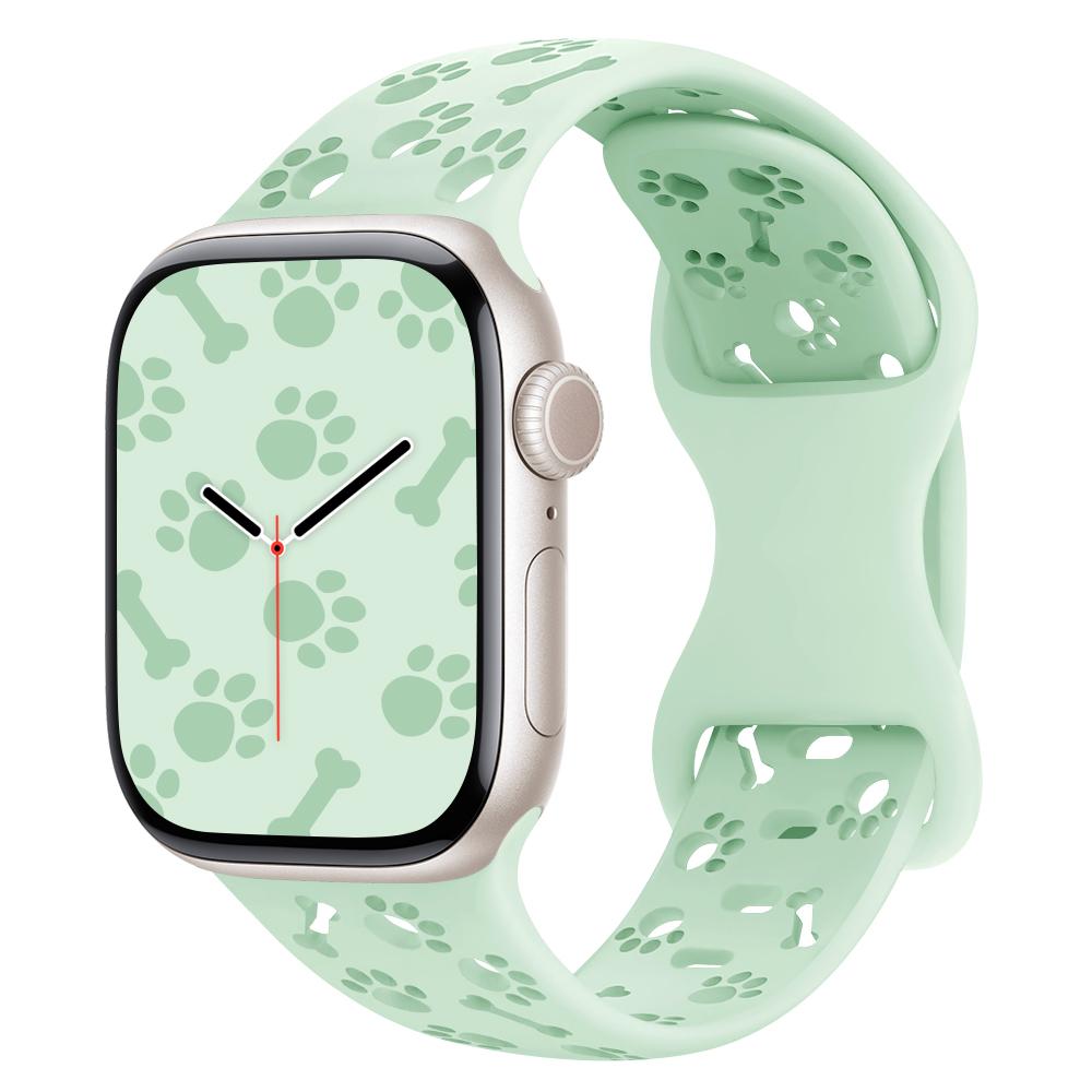 New Dog Paw Silicone Strap For Apple Watch Band Ultra3 49mm 46 45 44 41mm 40 38mm Bracelet For Iwatch Series 11 10 9 8 7 6 5 SE