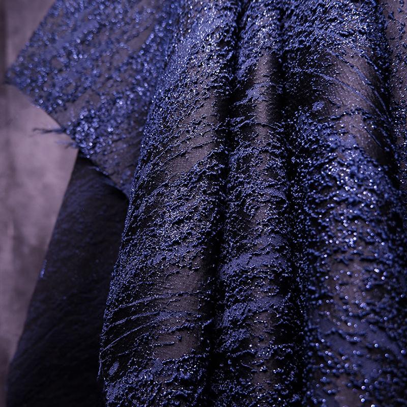 Abstract Irregular 3D Particle Pattern Jacquard Texture Fabric DIY Fashion Dress Coat Apparel Unique Texture Designer Fabric