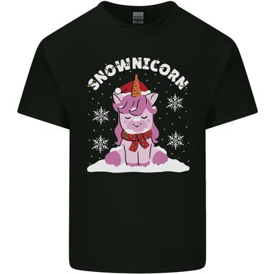 Christmas Snowicorn Funny Xmas Unicorn Unisexs Light Cotton TShirt