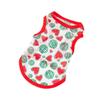 Pet Clothes Cat Summer Mesh Vest Clothing Comfortable Clothes For Cat And Small Dog Fruit Pattern Printed Cartoon Cute Cloth