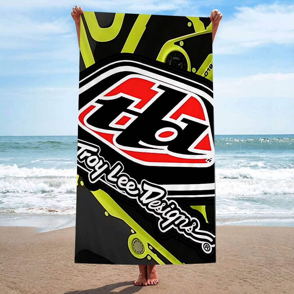 T-Troy L-LeeS Designs Microfiber Blanket Quick Drying Beach Towels Oversized Printing Super Absorbent Pool Towel Blanket