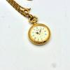 SEIKO Pocket Watch Gold Roman Numerals [Excellent Condition/New Battery]