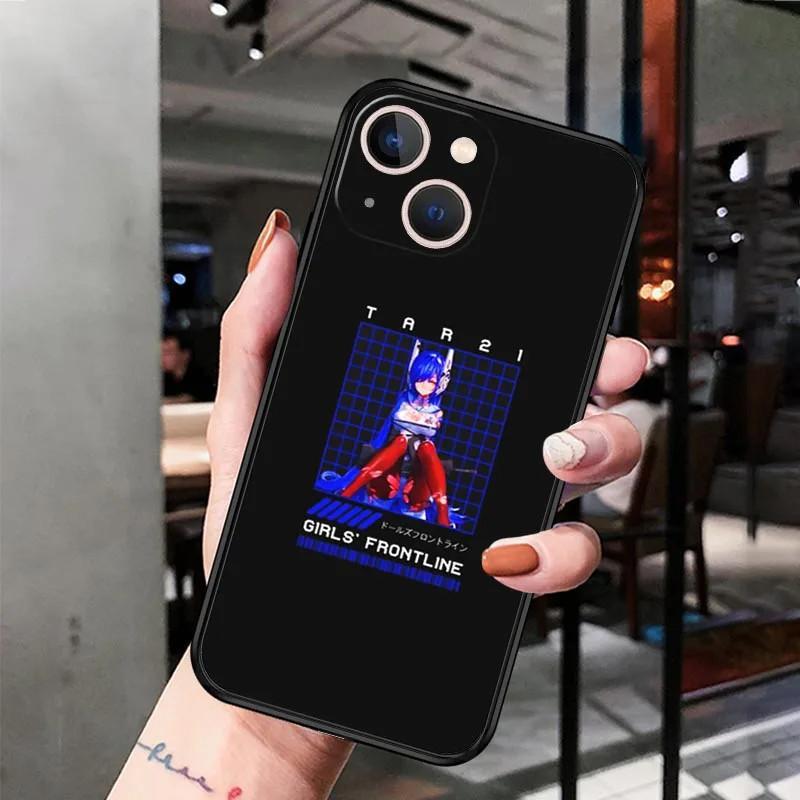 Apple IPhone16Pro Mobile Phone Case, Luxury Girl Frontline Animation Mobile Phone Case, Painted and Anti-drop Huawei