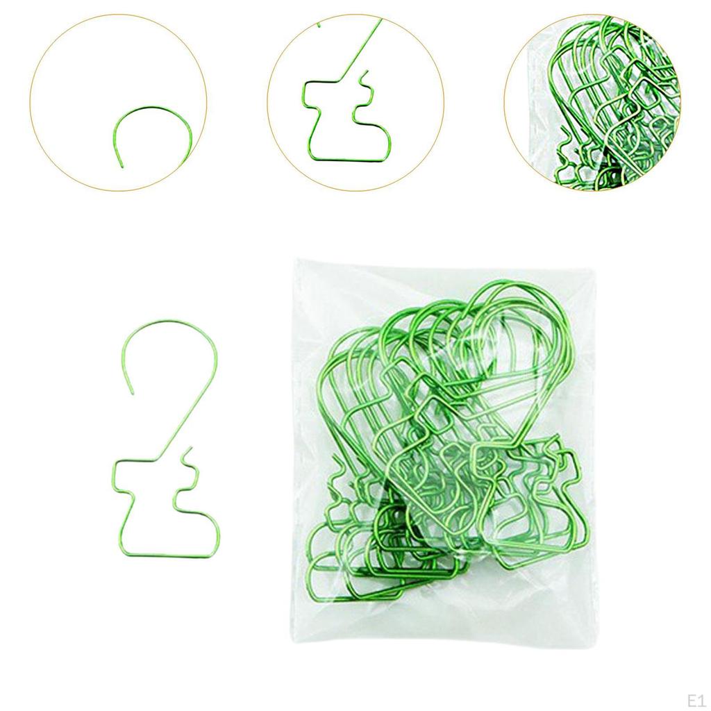 20x Christmas Ornament Hooks Hanging Multipurpose Xmas Hangers for