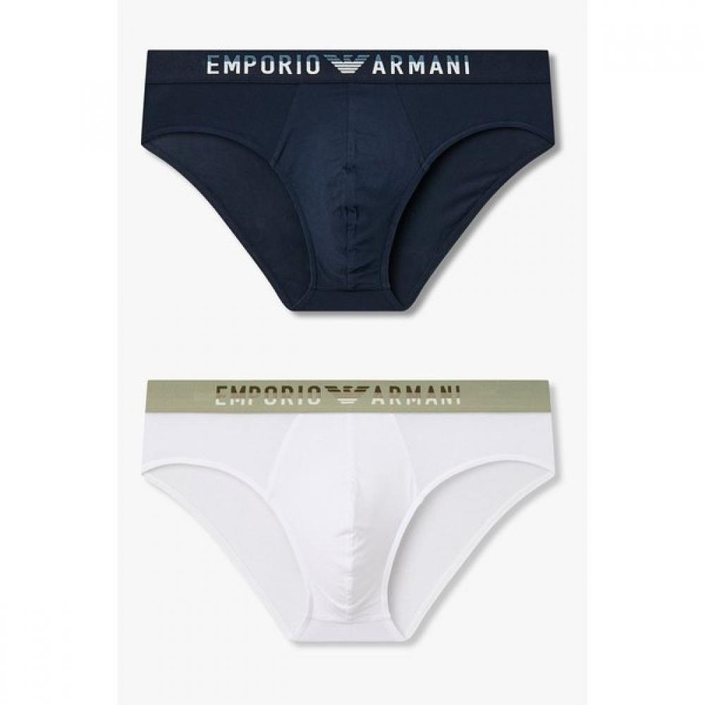 

Emporio Armani Men TOne On TOne Jacquard Brief Set 0816111009 0816111011 S(95)