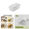 Refrigerator Storage Box With Lid For Fresh Food Preservation Kitchen Organizer