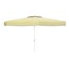 Sunshade White Polyester Aluminium Ø 270 Cm