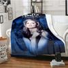 New Buffy The Vampire Slayer Pattern Printed Bed Blanket Winter Soft Flannel Throw Blanket Bedroom Sofa Blankets for Beds Gift