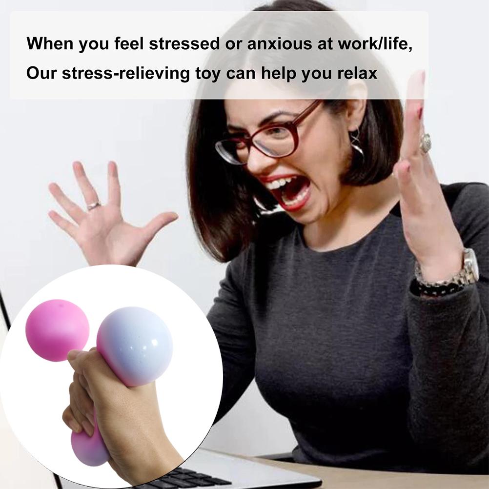Sensorisches Spielzeug Quetschball Handtherapie-Spielzeug für Kinder und Erwachsene Autismus