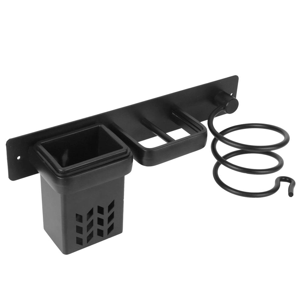 Hair Straightener Holder Hair Dryer Holder Rack Storage Holder Storage Box Wall Mounted Organizer Multi-Functional